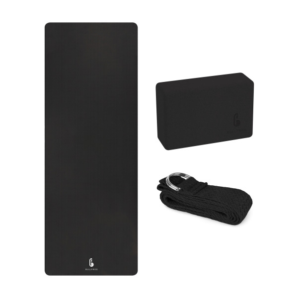 black yoga gear bundle for beginners